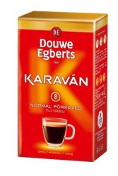 DOUWE EGBERTS Kávé, pörkölt,őrölt, vákuumos csomagolásban, 225 g, DOUWE EGBERTS "Karaván" normál pörkölés DOUWE EGBERTS Kávé, pörkölt,őrölt, vákuumos csomagolásban, 225 g, DOUWE EGBERTS "Karaván" normál pörkölés