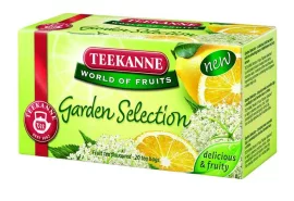 TEEKANNE Gyümölcstea, 20x2,25 g, TEEKANNE "Garden Selection", bodza-citrom