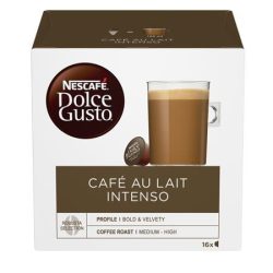 NESCAFE DOLCE GUSTO Kávékapszula, 16 db, NESCAFÉ DOLCE GUSTO "Café au Lait Intenso" NESCAFE DOLCE GUSTO Kávékapszula, 16 db, NESCAFÉ DOLCE GUSTO "Café au Lait Intenso"
