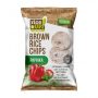 RICE UP Barnarizs chips, 60 g, RICE UP, paprikás