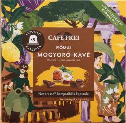 CAFE FREI Kávékapszula, Nespresso® kompatibilis, 9 db, CAFE FREI "Római mogyoró" CAFE FREI Kávékapszula, Nespresso® kompatibilis, 9 db, CAFE FREI "Római mogyoró"