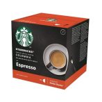   STARBUCKS Kávékapszula, 12 db, STARBUCKS by Dolce Gusto®, "Espresso Colombia Medium Roast"