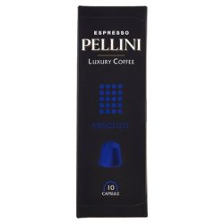 PELLINI Kávékapszula, Nespresso® kompatibilis, 10 db, PELLINI, "Absolute" PELLINI Kávékapszula, Nespresso® kompatibilis, 10 db, PELLINI, "Absolute"