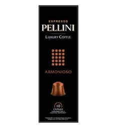 PELLINI Kávékapszula, Nespresso® kompatibilis, 10 db, PELLINI, "Armonioso" PELLINI Kávékapszula, Nespresso® kompatibilis, 10 db, PELLINI, "Armonioso"