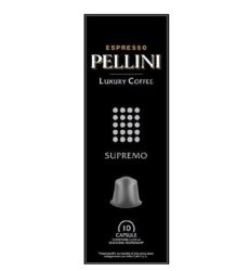 PELLINI Kávékapszula, Nespresso® kompatibilis, 10 db, PELLINI, "Supremo"