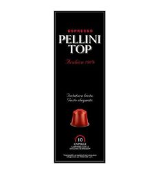PELLINI Kávékapszula, Nespresso® kompatibilis, 10 db, PELLINI, "Top"