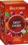 MILFORD Gyümölcstea, 20x2,5 g, MILFORD "Sweet cherry", cseresznye MILFORD Gyümölcstea, 20x2,5 g, MILFORD "Sweet cherry", cseresznye