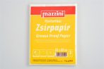MAZZINI Háztartási zsírpapír, íves, 5 ív, 60x80 cm, MAZZINI MAZZINI Háztartási zsírpapír, íves, 5 ív, 60x80 cm, MAZZINI