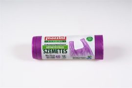 MAZZINI Szemeteszsák, újrahasznosított, köthető füles, 60 l, 15 db, 59x72 cm, 13 µ, MAZZINI, lila MAZZINI Szemeteszsák, újrahasznosított, köthető füles, 60 l, 15 db, 59x72 cm, 13 µ, MAZZINI, lila