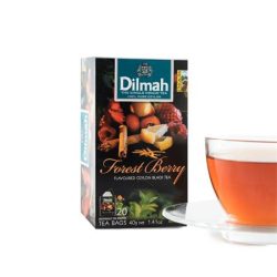 DILMAH Fekete tea, 20x1,5g, DILMAH, erdei gyümölcs DILMAH Fekete tea, 20x1,5g, DILMAH, erdei gyümölcs