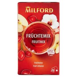 MILFORD Gyümölcstea, 20x2,5 g, MILFORD "Fruitmix", vegyes gyümölcs MILFORD Gyümölcstea, 20x2,5 g, MILFORD "Fruitmix", vegyes gyümölcs