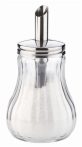 . Cukorszóró, üveg, adagolós, 15cl . Cukorszóró, üveg, adagolós, 15cl