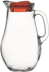 . Üvegkancsó fedővel, üveg, 1,8 l . Üvegkancsó fedővel, üveg, 1,8 l