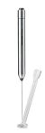 . Cappuccino tejhabosító, inox, elemes, 23cm . Cappuccino tejhabosító, inox, elemes, 23cm