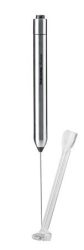 . Cappuccino tejhabosító, inox, elemes, 23cm . Cappuccino tejhabosító, inox, elemes, 23cm