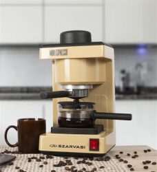 SZARVASI Presszókávéfőző, SZARVASI "SZV 612", drapp SZARVASI Presszókávéfőző, SZARVASI "SZV 612", drapp