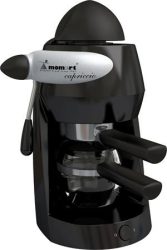 MOMERT Presszókávéfőző, MOMERT "1160 Capriccio" fekete-ezüst