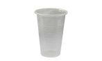 . Műanyag pohár, 2,3 dl, 100 db, víztiszta