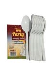 TUTI Műanyag kanál, 20 db, TUTI "Party" TUTI Műanyag kanál, 20 db, TUTI "Party"