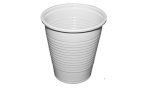 . Műanyag pohár, 1,6 dl, 100 db, fehér . Műanyag pohár, 1,6 dl, 100 db, fehér
