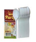 TUTI Kávéskanál, többször használatos, 20 db, TUTI "Party" TUTI Kávéskanál, többször használatos, 20 db, TUTI "Party"