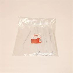 . Kés, műanyag, többször használatos, 17 cm, 20 db "Prima", fehér . Kés, műanyag, többször használatos, 17 cm, 20 db "Prima", fehér