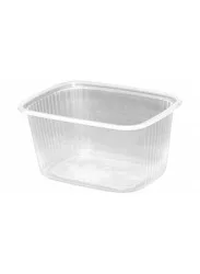 . Műanyag tál, lezárható, 1000 ml, 25 db "Svéd"
