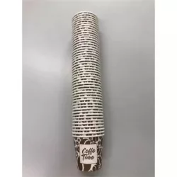 . Papírpohár, 2,4 dl, 50 db, "Party", mintás