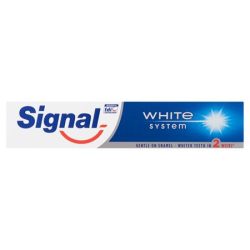SIGNAL Fogkrém, 75 ml, SIGNAL "White System" SIGNAL Fogkrém, 75 ml, SIGNAL "White System"