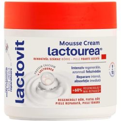 LACTOVIT Testápoló mousse krém, 400 ml, LACTOVIT "Lactourea" LACTOVIT Testápoló mousse krém, 400 ml, LACTOVIT "Lactourea"