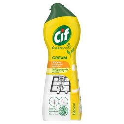 CIF Súrolószer, 360 g/ 250 ml, CIF "Cream", citrom CIF Súrolószer, 360 g/ 250 ml, CIF "Cream", citrom