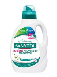 SANYTOL Folyékony mosószer, fertőtlenítő, 1,7 l, SANYTOL SANYTOL Folyékony mosószer, fertőtlenítő, 1,7 l, SANYTOL