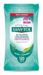 SANYTOL Fertőtlenítő törlőkendő, 60 db maxi/120 db standard, SANYTOL SANYTOL Fertőtlenítő törlőkendő, 60 db maxi/120 db standard, SANYTOL
