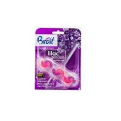 . WC tisztító blokk, 2 fázisú, 3x45 g, "Brait Hygiene and fresh", orgona . WC tisztító blokk, 2 fázisú, 3x45 g, "Brait Hygiene and fresh", orgona