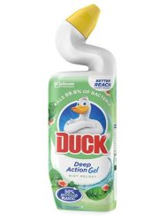DUCK WC-tisztítógél, 750 ml, DUCK "Deep Action Gel", mentol DUCK WC-tisztítógél, 750 ml, DUCK "Deep Action Gel", mentol