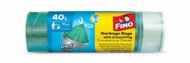 FINO Szemeteszsák, önzáró szalagos, 40 l, 15 db, 55x62 cm, 14 µ, FINO "Perfect Close", zöld FINO Szemeteszsák, önzáró szalagos, 40 l, 15 db, 55x62 cm, 14 µ, FINO "Perfect Close", zöld