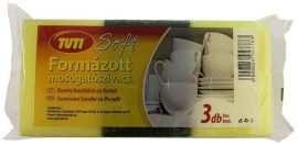 TUTI Mosogatószivacs, formázott, 3 db, TUTI "Soft" TUTI Mosogatószivacs, formázott, 3 db, TUTI "Soft"