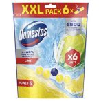 DOMESTOS WC frissítő blokk, 6 db-os, DOMESTOS "Power 5", lime DOMESTOS WC frissítő blokk, 6 db-os, DOMESTOS "Power 5", lime