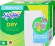   SWIFFER Száraz padlótörlő kendő, utántöltő, 18 db, SWIFFER "Dry"