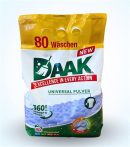 . Mosópor, univerzális, 80 mosáshoz, 4,8 kg, "Daak" . Mosópor, univerzális, 80 mosáshoz, 4,8 kg, "Daak"