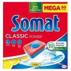 SOMAT Mosogatógéptabletta, 80 db, SOMAT "Classic", lemon SOMAT Mosogatógéptabletta, 80 db, SOMAT "Classic", lemon