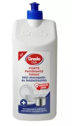 BRADO Fertőtlenítő mosogató- és felülettisztítószer, kézi, 1 l, BRADOCLUB "Forte"