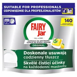 JAR Mosogatógéptabletta, 140 db, JAR "All in One"