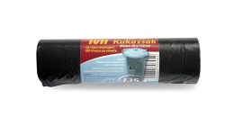 TUTI Szemeteszsák, 135 l, 10 db, 70x110 cm, 17 µ, TUTI, fekete TUTI Szemeteszsák, 135 l, 10 db, 70x110 cm, 17 µ, TUTI, fekete