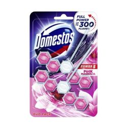DOMESTOS WC frissítő blokk, 2 db-os,DOMESTOS "Power 5", pink magnólia DOMESTOS WC frissítő blokk, 2 db-os,DOMESTOS "Power 5", pink magnólia