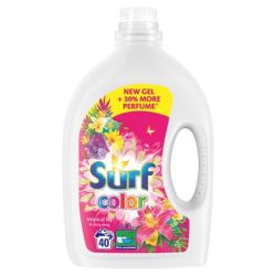 SURF Mosógél, 40 mosáshoz, 2 l, SURF "Tropical" SURF Mosógél, 40 mosáshoz, 2 l, SURF "Tropical"