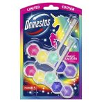 DOMESTOS WC frissítő blokk, 2 db-os, DOMESTOS "Power 5", unikornis DOMESTOS WC frissítő blokk, 2 db-os, DOMESTOS "Power 5", unikornis
