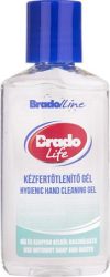 BRADO Kézfertőtlenítő gél, kupakos, 50 ml, BRADOLIFE