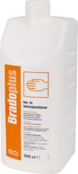 BRADO Kéz- és bőrfertőtlenítőszer, 1 l, BRADOPLUS BRADO Kéz- és bőrfertőtlenítőszer, 1 l, BRADOPLUS