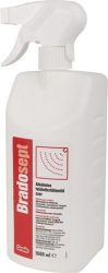 BRADO Felület fertőtlenítőszer, alkoholos, 1 l, BRADOSEPT BRADO Felület fertőtlenítőszer, alkoholos, 1 l, BRADOSEPT
